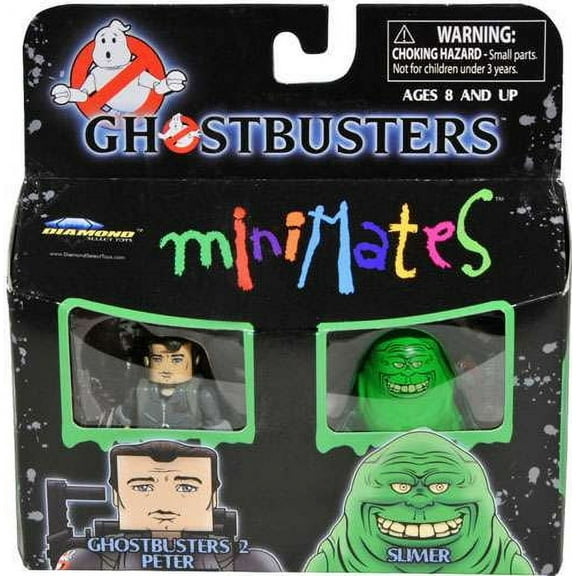 Ghostbusters 2 Peter Venkman & Slimer Minifigure 2-Pack