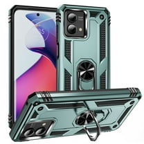 Dteck for Moto G Stylus 5G 2023 Case with Ring Holder Stand, Hybrid Shockproof Rugged Protective Case for Motorola Moto G Stylus 5G 2023,Green