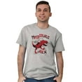 thumbnail image 3 of Ninjasaurus Rex Tyrannosaurus Turtle Men's Graphic T Shirt Tees Brisco Brands X, 3 of 5