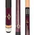thumbnail image 1 of ASKA L7 Purple 58" Pool Cue with Hard Rock Maple Shaft and 13mm Leather Tip, 1 of 6