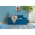 thumbnail image 2 of Furnishmyplace Furnish My Place Trellis Pattern Rug - Light Blue, Bohemian Rug 7'8"x11', 2 of 7