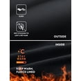 thumbnail image 2 of CRZ YOGA Leggings Pantalones de Cintura Alta para Mujer con Forro Polar de 25 Pulgadas Negro Chico, 2 of 6