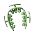 thumbnail image 2 of Punto de rodillo de piernas Yuyangstore Ancho ajustable para antebrazo codo mano brazo y pierna Verde masajeador de rodillos, 2 of 8