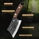 thumbnail image 2 of Juego de Cuchillos de Deshuesado Forjados, Cuchillo de Carnicero de 4 Pulgadas para Cortar Huesos, Pollo, Carne, Pescado, Cuchillos de Chef de Acero con Alto Contenido de Carbono, Mango Tang Completo, 2 of 7