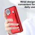 thumbnail image 6 of Nalacover Wallet Case for Samsung Galaxy A12, Business PU Leather Unique Design Wristband Kickstand Credit Card Holder Slots Shockproof Scratch Resistant Phone Case for Samsung Galaxy A12,Red, 6 of 6