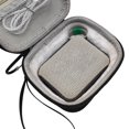 thumbnail image 2 of Funda protectora de viaje bolsa de transporte para altavoz antiarañazos con cuerda de mano y mosquetón estuche rígido para altavoz portátil JBL Go 4, 2 of 6