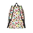 thumbnail image 3 of Naloa Ice Cream Popsicles Print Durable Canvas College Rucksack,Laptop Excursion Backpack,Travel Notebook School Backpack,Bookbag For Men Women, 3 of 5