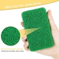 thumbnail image 3 of Nvzi 10-Pack Silicone Sponge Kitchen Scrubber, Sponges for Cleaning Dishes, No Odor Scrubbing Pad Reusable Scrubber Kitchen for Cookware, Sink, Bathroom Non-Scratch Cleaning, Green, 3 of 5