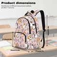 thumbnail image 7 of Yspwyqan Kids Backpack Matching Lunch Box Set, Cute Hamsters Backpack Set For Girls 4Pcs, 600D Polyester Casual Bookbag with Pencil Case for Elementary Primary, 7 of 7