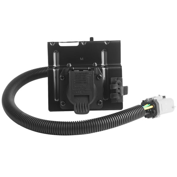 YC3Z-13A576-CA 4 & 7 Pin Trailer Tow Wiring Harness Plug‎ Compatible with 1999-2001 Ford F250 F350 Super Duty
