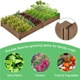 thumbnail image 6 of Yaheetech Wooden Raised Garden Bed Planter,Dark Brown, 6 of 7