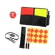 thumbnail image 4 of Kit de árbitro de fútbol, ​​accesorios para banderas de árbitro, equipamiento para partidos, juez de línea, banderas de fútbol para partidos y competi, 4 of 9