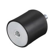 M10 Rubber Shock Absorber Anti Vibration Isolators 50 x 50mm Black