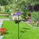 thumbnail image 4 of Comedero para pájaros de hierro para exteriores, decoración de jardín, arreglo floral, estilo europeo., 4 of 7