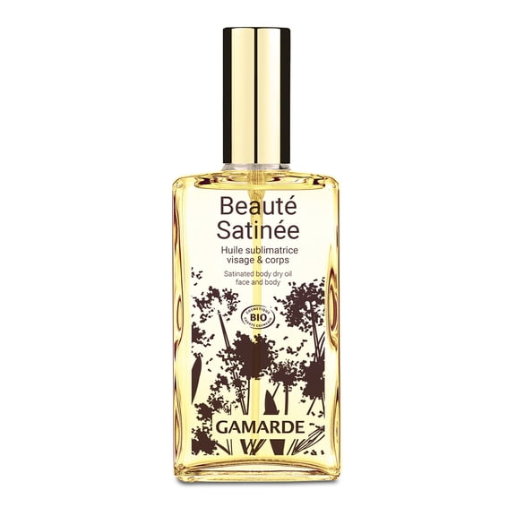 Gamarde Satin Beauty Body Oil, 3.38 oz