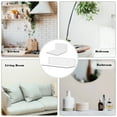 thumbnail image 2 of suyin Wall Shelf Transparent Acrylic Storage Rack Wall Storage Clear Adhesive Shelf For Living Room Record Display Storage Rack, 2 of 9