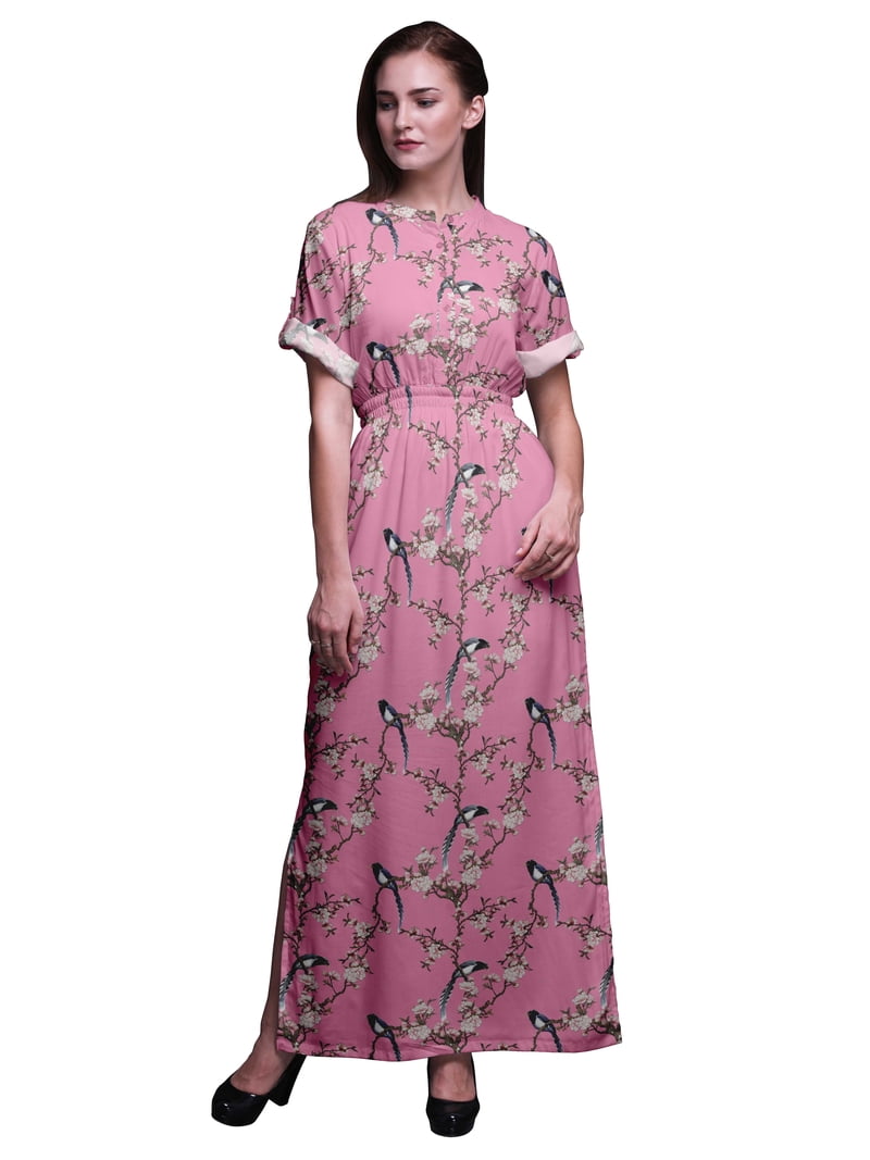 bird of paradise maxi dress Floral Bird of Paradise Long Dress