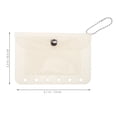 thumbnail image 2 of OULII Transparente Para Tarjetas PVC Protección Duradera Con Gran Capacidad, 2 of 8