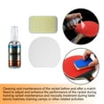 thumbnail image 2 of Table Tennis Racket Cleaner Pingpong Paddle Cleaner Table Tennis Cleaner Cleaning Table Tennis Bat Cleaning Set, 2 of 9