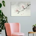 thumbnail image 6 of Hidden Frame Canvas Wall Art - Ink Style Magnolia Branch New Chinese Style Popular Wall Decor for Living Room & Entryway 16x12in, 6 of 8