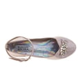 thumbnail image 6 of Badgley Mischka Girls Low Heeled Dress Pumps. (Little Kids Big Kids)Pink, Size: 12, 6 of 7