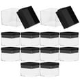 thumbnail image 1 of BESTYASH 12Pcs Transparent Display Boxes for Mineral Specimens with Stackable Space Saving Design, 1 of 8