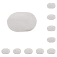 thumbnail image 2 of Naiovety Mantel individual fácil de limpiar para de cocina, amplia aplicación y dimensiones adecuadas a prueba de agua, blanco blanco 10Conjunto, 2 of 6