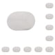 thumbnail image 3 of Billuyoard Juego de manteles individuales impermeables para de cocina, dimensiones apropiadas y alfombrilla para platos y cuencos fácil de blanco 10Conjunto, 3 of 6