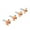 Four piece T8, variant on Accurate Router Bit Disc Grooves Cutter Set Hard Alloy Cutter for Woodworking with 8mm Shank and Bearing
