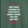 thumbnail image 3 of Ferris Bueller's Day Off - Movie Quotes - Women's Lightweight French Terry Long Sleeve Shirt, 3 of 5