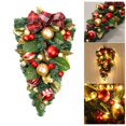 thumbnail image 3 of Guirnalda de Navidad Artificial de 20 pulgadas perfecl, 3 of 8