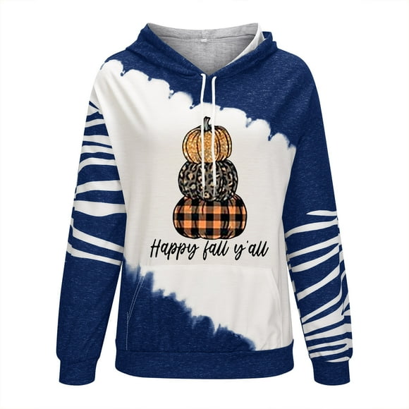 T-Shirt Printing Machine Fashion Woman Long Sleeve Autumn T-Shirt Printing Hooded Pockets Blouse Tops