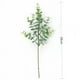 thumbnail image 5 of Zhuge 20 piezas de plantas verdes artificiales, 10 piezas de hojas de eucalipto ovaladas artificiales mixtas, tallos de semillas blancas y 10 piezas de decoración de plantas verdes, 5 of 5