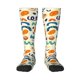 thumbnail image 1 of Fotbe Peanuts 8 Calcetas Divertidas Estampadas para Hombre y Mujer, Calcetas de Algodón hasta la Rodilla para Caminar, Correr, Enfermería y Embarazo, 1 of 6