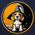 thumbnail image 3 of CafePress - Halloween Retro Beagle Witch T Shirt - Women's Traditional Fit Dark T-Shirt, 3 of 4