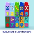 thumbnail image 3 of MEGA BLOKS First Builders Build & Count Bus Block Toy (45 Pieces) for Toddler, 3 of 6