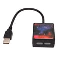 thumbnail image 1 of Car Ceiling Lights,USB Star Projector Night USB Star Night Light Romantic Car Roof Lights Streamlined Design, 1 of 14