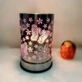 thumbnail image 2 of 7" Touch lamp/Essential Oil Burner/Fragrance Wax Melts Warmer/Purple Butterfly Table Decor, 2 of 2
