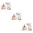 thumbnail image 3 of Methold 3 unids/set collar para mascotas correa hebilla de aleación de zinc ajustable mediano grande arnés decorativo reutilizable regalo rojo S Type1 NO1 Methold  CBP327555, 3 of 6