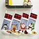 thumbnail image 5 of Medias navideñas, adornos para árbol de Navidad, decoración colgante, regalos de fiesta, recuerdo para niños, 5 of 5
