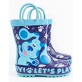 thumbnail image 2 of Blue's Clues & You! Boys/Girls Paw Print Wellington Boots, 2 of 6