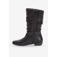 thumbnail image 4 of Comfortview Heather Wide Calf Slouch Boot Mid Calf Women's Winter Shoes (Wide Widths Available), 4 of 6