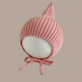 thumbnail image 4 of Winter Knitted Baby Hat For Boys Girls With Soft Yarn Ear Ideal Holiday Photoshoot Accessory, 4 of 4