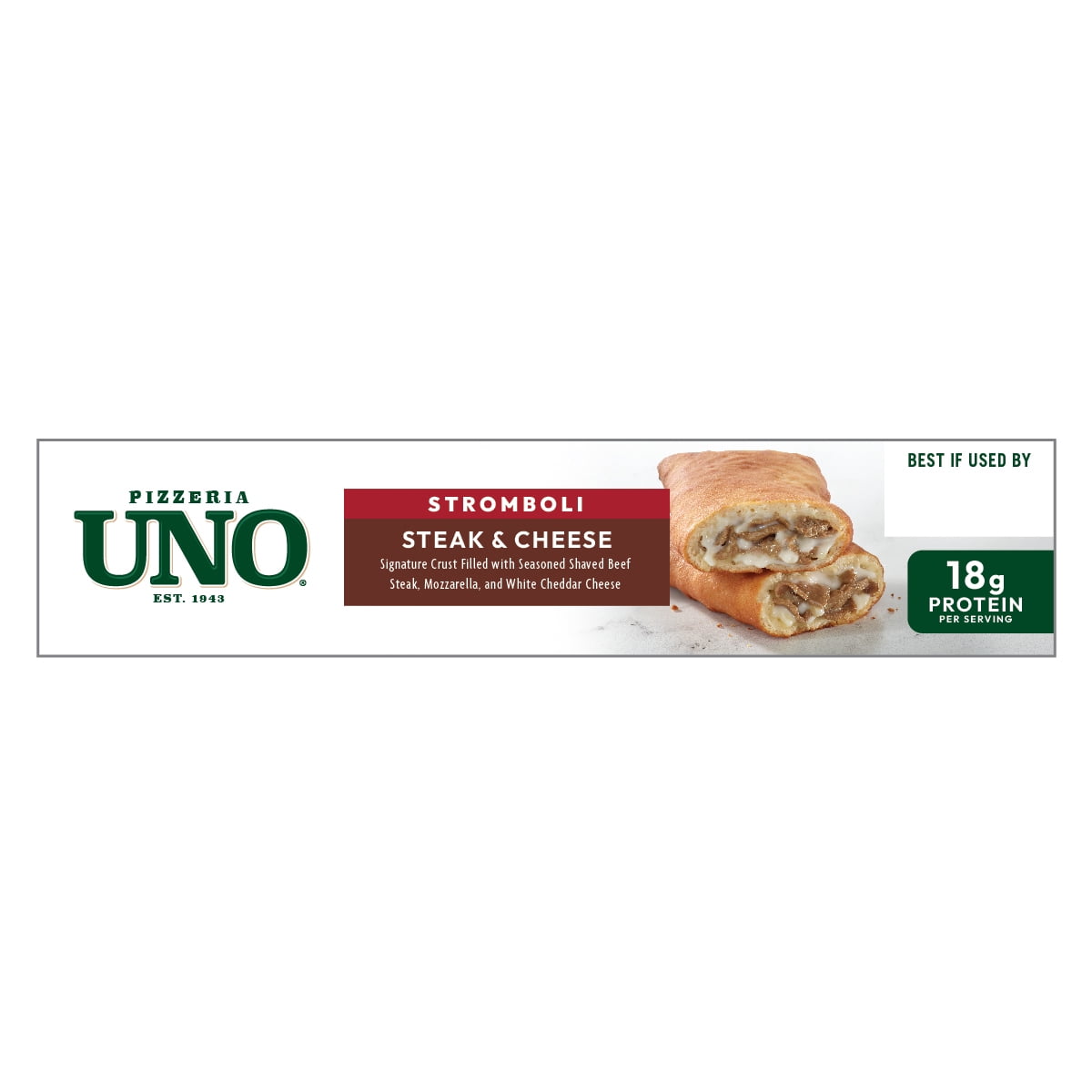 Pizzeria Uno Steak & Cheese Stromboli, 5 oz, Twin Pack, Frozen