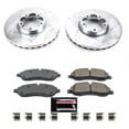 thumbnail image 3 of PowerStop Front Z23 Evolution Sport Carbon-Fiber Ceramic Brake Pad and Drilled & Slotted Rotor Kit Fits: FORD Select Models K7148, 3 of 10
