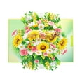 thumbnail image 1 of Mothe r's Day 3D Up Floral Greeting Card Set—3 Styles (Red Rose/Sunflower/ Rose) with Handwritten Note Card & Envelope for Heartfelt Celebrations, 1 of 5