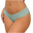 thumbnail image 2 of Ashirexll Plus Size Underwear for Women, Ladies Underwear Panties, Lace Mid Rise Waist Hip Lift Comfortable Body Breathable Briefs, 2 of 5