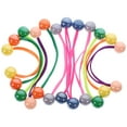 thumbnail image 3 of 12 piezas de coleteros elásticos para el cabello, bolas para coleteros, accesorios elásticos para el cabello, 3 of 6