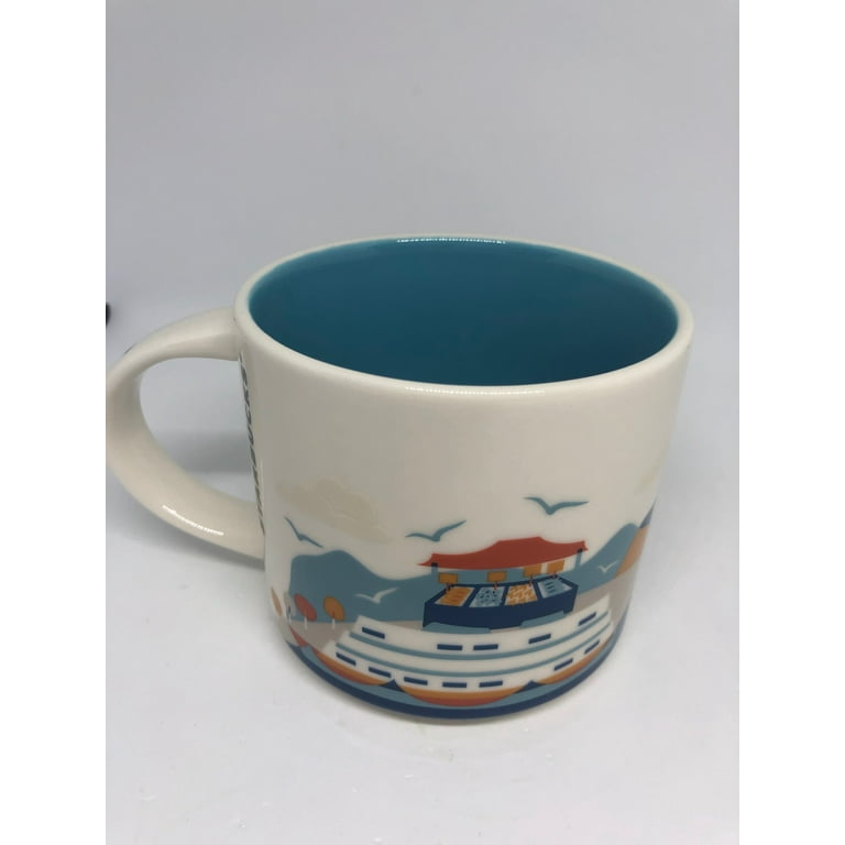Starbucks You Are Here Collection Norway Bergen Ceramic Coffee Mug New with  Box