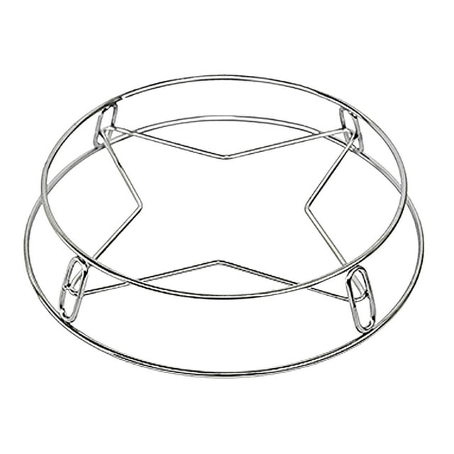 TIMIFIS steam rack Stainless Steel Kitchen Pot Rack Kitchen Rack Thickened Double Layer Fryer Rack Insulation Pad Scalding Rack kitchen gadgets Kitchen Gadgets